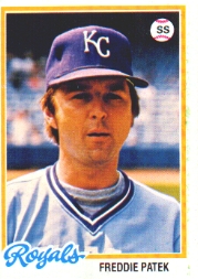 1978 Topps Baseball Cards      274     Freddie Patek